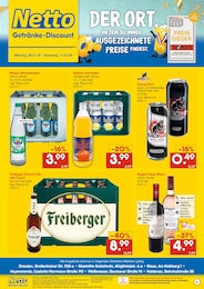 Netto Marken-Discount Prospekt für Dresden: "DER ORT, AN DEM DU IMMER AUSGEZEICHNETE PREISE FINDEST.", 2 Seiten, 06.01.2025 - 11.01.2025