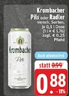 Aktuelles Pils Angebot bei E center in Marl ab 0,88 €