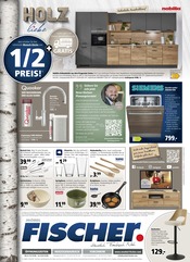 Aktueller Möbel Fischer Prospekt mit Küchengeräte, "HOLZliebe", Seite 4