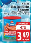 Dicke Sauerländer Bockwurst bei EDEKA im Kerpen Prospekt für 3,49 €