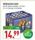 Mönchshof Bier im Angebot bei Marktkauf in Steinhagen Mönchshof Bier Angebote bei Marktkauf Steinhagen für 14,99 €