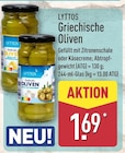 Griechische Oliven von Lyttos für 1,69 € bei ALDI Nord im Angebot Griechische Oliven von Lyttos im aktuellen ALDI Nord Prospekt