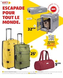 Offre Maroquinerie dans le catalogue Gifi du moment à la page 18