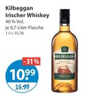 Irischer Whiskey von Kilbeggan im aktuellen V-Markt Prospekt für 10,99 €