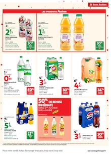 Promotion Eau Minérale dans le prospectus Auchan Hypermarché, valable du 27/10/2026 au 01/11/2026 Promo Eau Minérale dans le catalogue Auchan Hypermarché du moment à la page 39