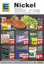 EDEKA Prospekt für Köln mit 24 Seiten EDEKA Prospekt für Köln: "Aktuelle Angebote", 24 Seiten, 03.08.2026 - 08.08.2026