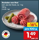 Rouladen vom Rind im Netto Marken-Discount Prospekt Rouladen vom Rind im aktuellen Netto Marken-Discount Prospekt für 1,49 €