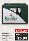 Premium Pils im Angebot bei Kaufland in Gelsenkirchen Premium Pils Angebote von Stauder bei Kaufland Gelsenkirchen für 13,99 €
