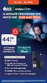 Aktueller ALDI SÜD Prospekt mit 4K Fernseher, "Gutes für Alle.", Seite 36