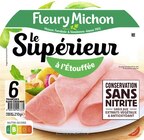 Promo Jambon Le Supérieur Conservation Sans Nitrite -25% de Sel à 2,73 € dans le catalogue Casino Supermarchés à Redessan
