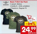 Basic T-Shirt 3er Pack Angebote von Zundapp bei Netto Marken-Discount Fürth für 24,99 €