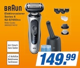 Elektrorasierer Series 6 62-S7650cc Angebote von Braun bei expert Hückelhoven für 149,99 €