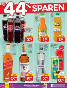 Cola im Netto Marken-Discount Prospekt "Aktuelle Angebote" mit 60 Seiten (Zwickau)