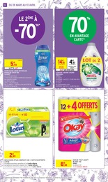 Prix et réduction Cosmétiques dans le prospectus Intermarché en cours Offre Cosmétiques dans le catalogue Intermarché du moment à la page 52