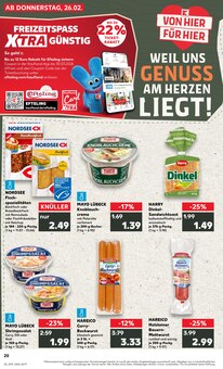 Mettwurst im Kaufland Prospekt "Aktuelle Angebote" mit 70 Seiten (Hamburg)
