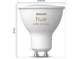 Hue White & Col. Amb. GU10 2x400lm Doppelpack 2200 - 6500 im MediaMarkt Saturn Prospekt Hue White & Col. Amb. GU10 2x400lm Doppelpack 2200 - 6500 von PHILIPS im aktuellen MediaMarkt Saturn Prospekt für 84,99 €