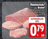Minutensteaks von  im aktuellen EDEKA Prospekt für 0,79 €