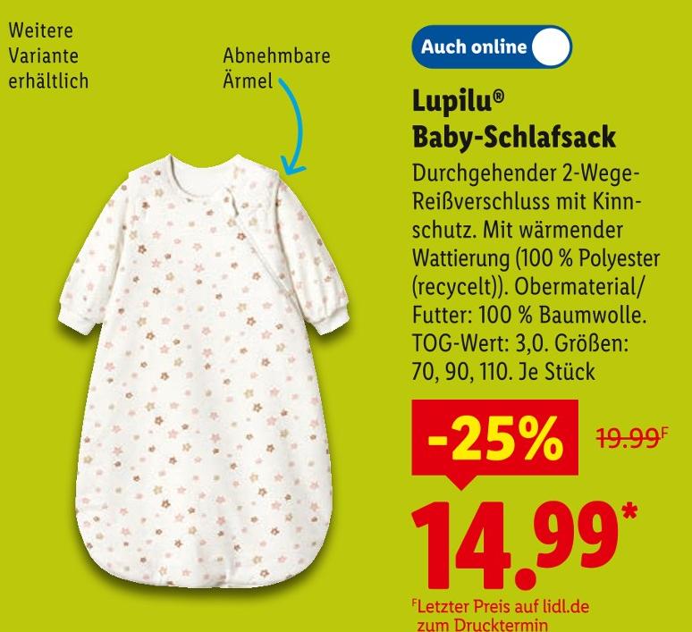 Baby-Schlafsack
