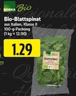 Bio-Blattspinat bei EDEKA im Prospekt "" für 1,29 €