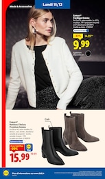 Prix et réduction Chaussures Femme dans le prospectus Lidl en cours Offre Chaussures Femme dans le catalogue Lidl du moment à la page 80