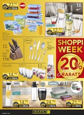 Besteck im BRAUN Möbel-Center Prospekt in Baden-Baden Aktueller BRAUN Möbel-Center Prospekt mit Besteck, "BRAUN SHOPPING WEEK", Seite 28