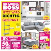 SB Möbel Boss Möbel & Einrichtung Prospekt der aktuellen Woche mit 12 Seiten, gültig von 08.11.2025 bis 14.11.2025, in Andernach und Umgebung Aktueller SB Möbel Boss Möbel & Einrichtung Prospekt in Andernach und Umgebung, "JETZT WIRD RICHTIG GESPART!" mit 12 Seiten, 08.11.2025 - 14.11.2025