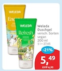 Duschgel von Weleda für 5,49 € bei budni im Angebot Duschgel von Weleda im aktuellen budni Prospekt