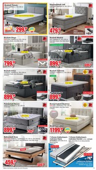 Matratze im Die Möbelfundgrube Prospekt "Frühlings Vorteils Woche" mit 20 Seiten (Saarbrücken)