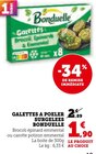 Galettes à poêler surgelées - Bonduelle en promo chez Super U Issy-les-Moulineaux à 1,90 €