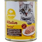 Terrine pour chat - CARREFOUR COMPANINO VITALIVE dans le catalogue Carrefour