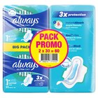 Protections hygiéniques "Big Pack" - ALWAYS à 7,99 € dans le catalogue Carrefour