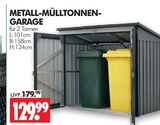 METALL-MÜLLTONNEN-GARAGE im Angebot bei Wreesmann in Stendal METALL-MÜLLTONNEN-GARAGE Angebote bei Wreesmann Stendal für 129,99 €