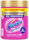 Oxi Action Pulver Leuchtende Farben von Vanish für 4,79 € bei REWE im Angebot Oxi Action Pulver Leuchtende Farben von Vanish im aktuellen REWE Prospekt