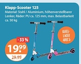 Klapp-Scooter 125 von  im aktuellen V-Markt Prospekt für 19,99 €