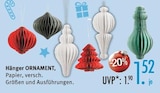 Hänger Ornament im Angebot bei Trends in Unna Hänger Ornament Angebote bei Trends Unna für 1,52 €