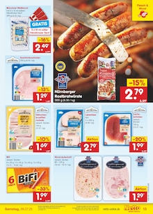 Weißwurst im Netto Marken-Discount Prospekt "Aktuelle Angebote" mit 65 Seiten (Potsdam)