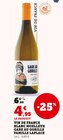 Vin de france blanc moelleux gare au gorille famille laplace en promo chez Super U Nogent-sur-Oise à 4,95 €