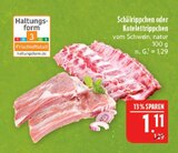 Schälrippchen oder Koteletttripchen im Angebot bei Marktkauf in Coburg Schälrippchen oder Koteletttripchen Angebote bei Marktkauf Coburg für 1,11 €