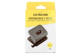 Promo Les Prix Mini - Perforateur 2 trous - noir à 2,49 € dans le catalogue Bureau Vallée à Vaulx-en-Velin