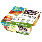 Desserts Fruitiers "Offre Eco" - CHARLES & ALICE dans le catalogue Carrefour Market