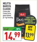 Barista Classic Crema Angebote von Melitta bei Marktkauf Bielefeld für 13,99 €