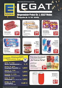 Red Bull im EDEKA Prospekt "Wir lieben Lebensmittel!" mit 44 Seiten (Weiden (Oberpfalz))