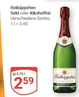 Sekt oder Alkoholfrei im Angebot bei GLOBUS in Zwickau Sekt oder Alkoholfrei Angebote von Rotkäppchen bei GLOBUS Zwickau für 2,59 €