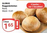 Aktuelle Wecker Angebote bei GLOBUS in Krefeld Aktuelles Roggenbrötchen Angebot bei GLOBUS in Krefeld ab 1,65 €