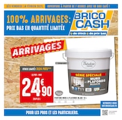 Catalogue Bricolage Brico Cash en cours à Yerville et alentours, "100% ARRIVAGES : PRIX BAS EN QUANTITÉ LIMITÉE", 4 pages, 14/02/2025 - 27/02/2025