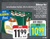 Bier Angebote von Bitburger bei EDEKA Fürth für 10,99 €
