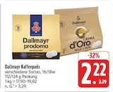 Kaffeepads Angebote von Dallmayr bei EDEKA Weiden für 2,22 €