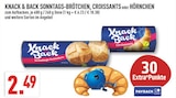 SONNTAGS-BRÖTCHEN, CROISSANTS oder HÖRNCHEN Angebote von KNACK & BACK bei Marktkauf Witten für 2,49 €