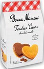 Tendres cœurs nappés chocolat x9 - BONNE MAMAN à 1,94 € dans le catalogue Intermarché Hyper