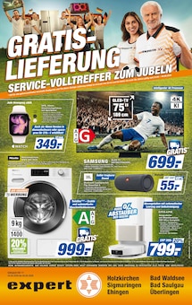 Fernseher im expert Prospekt "Top Angebote" mit 8 Seiten (Albstadt)